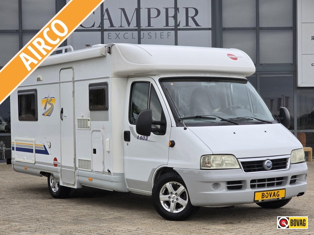 Bürstner T 603 Airco Fransbed Fiat Ducato, Weststraße 33 77694 Kehl, Duitsland, Ringverwarming, Bürstner GmbH & Co. KG, Info@buerstner.com