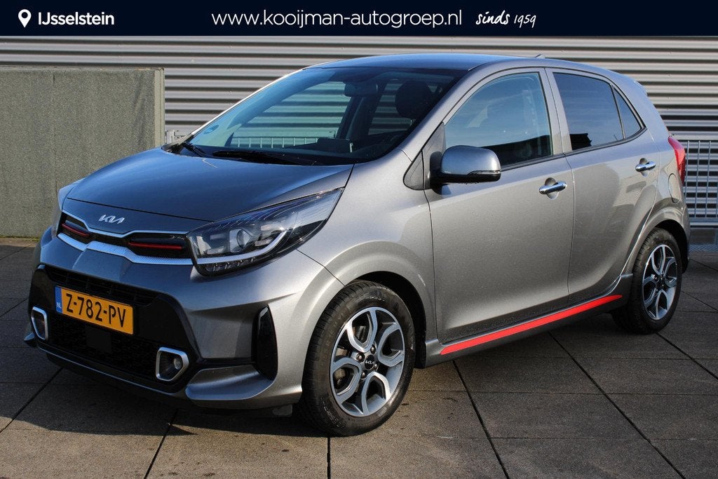 Kia Picanto 1.0 DPi GT-Line KEYLESS, CRUISE, NAVIGATIE, LEDE, Auto's, Kia, Bedrijf, Te koop, Picanto, ABS, Achteruitrijcamera