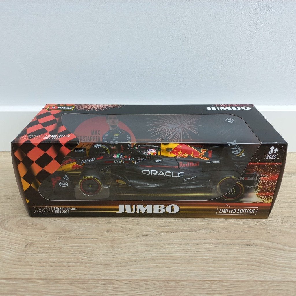 Jumbo Max Verstappen raceauto RB19 uit 2023., Ophalen of Verzenden, Nieuw, Auto, Overige merken