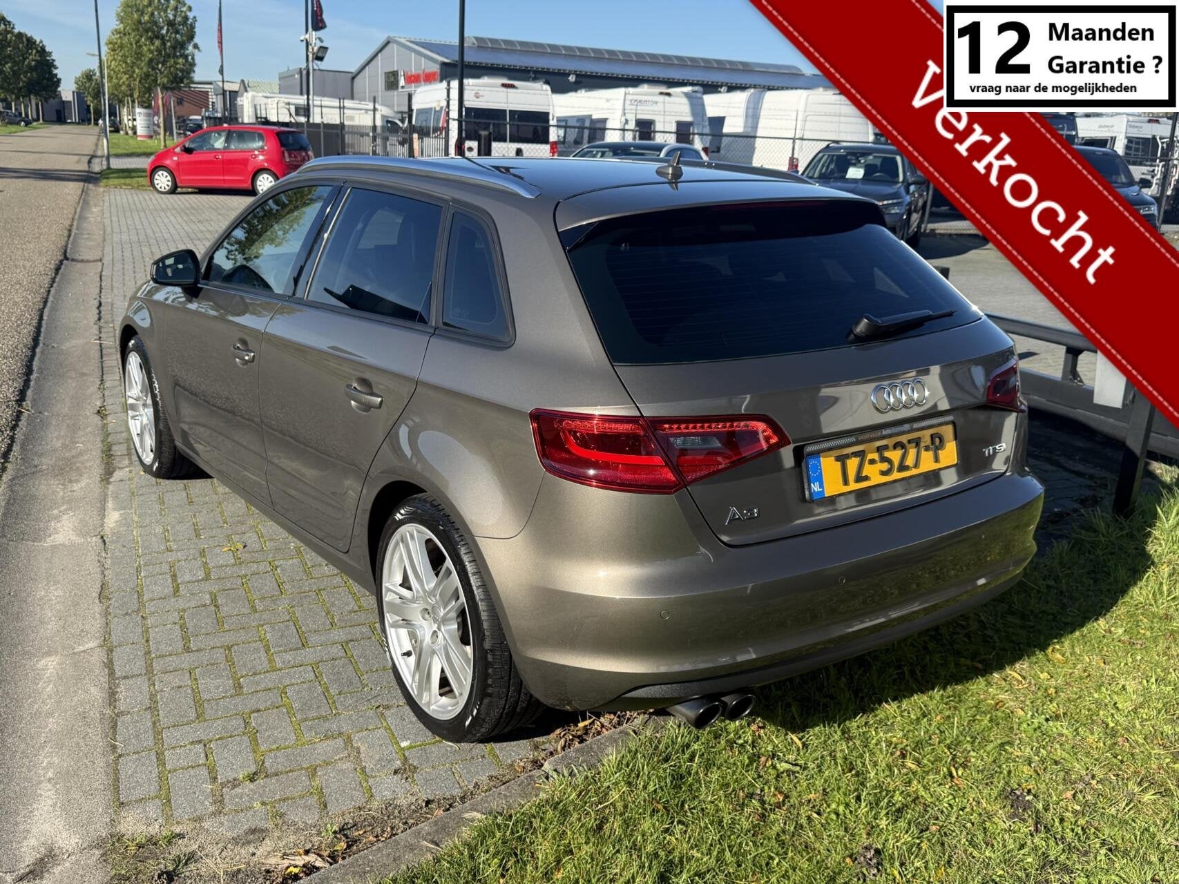 Audi A3 Sportback 1.4 TFSI Ambition Pro Line S B&O 18 inch L, Auto's, Euro 5, Zwart, Met garantie (alle), 122 pk