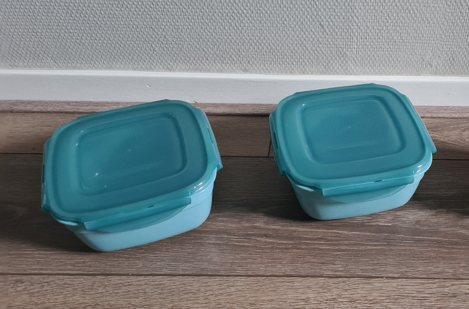 2 vershoud bakken met klikdeksels, Ophalen of Verzenden, Zo goed als nieuw