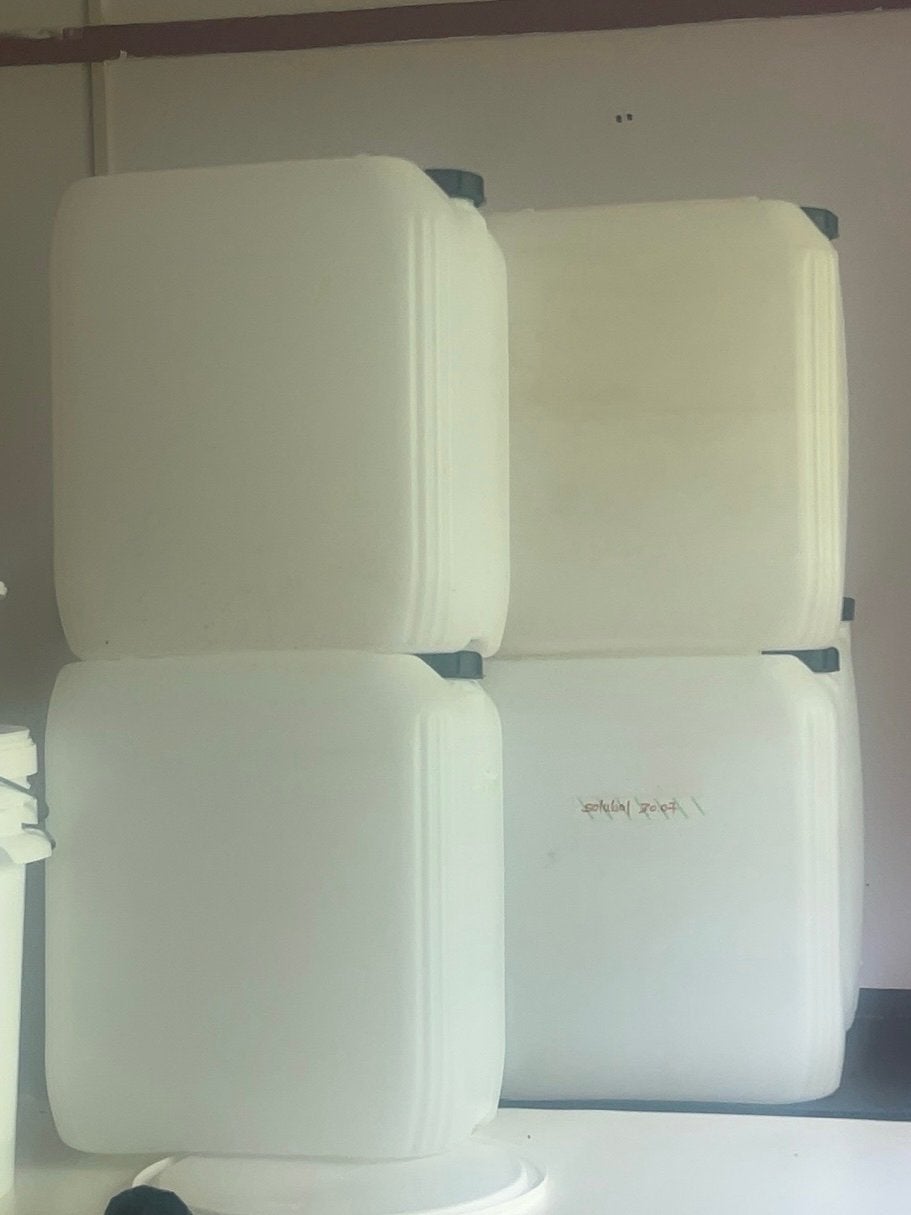 30L Jerrycan container - 3H1/Y1.9/150 D/BAM 12373-Dienes, Ophalen, Gebruikt, Kunststof, Met deksel