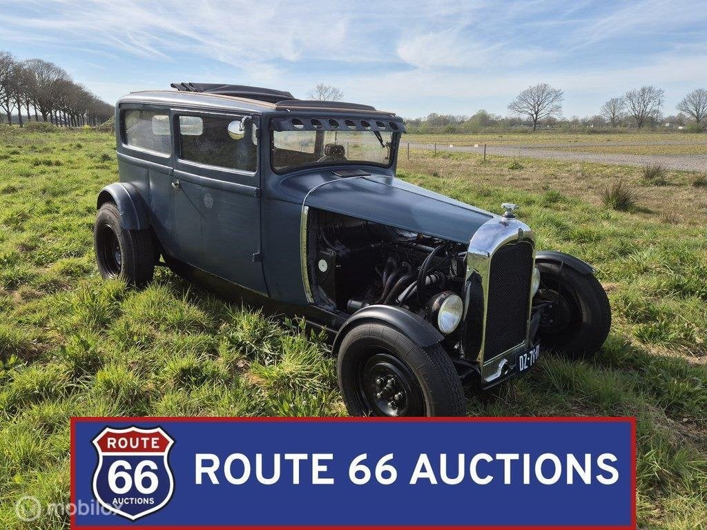 Citroën AC4 | 1929 | Route 66 Auctions, Overige carrosserieën, Citroën, Zwart, Bedrijf