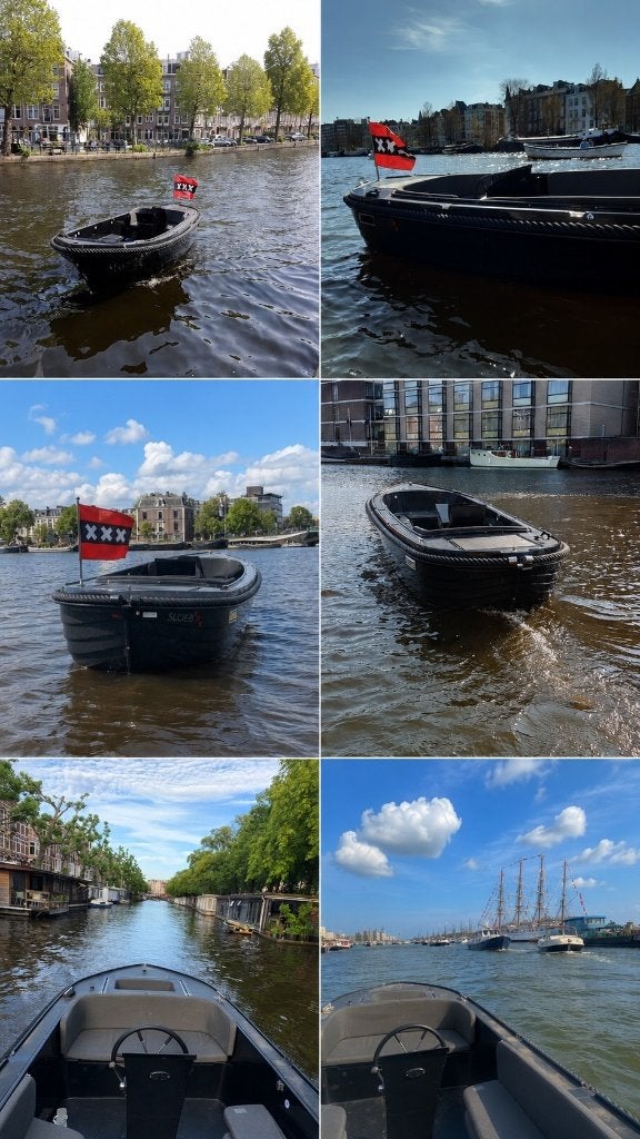 Sloep Gentle 575 Zwart, Watersport en Boten, Ophalen, Tender, Zo goed als nieuw, Rondzit