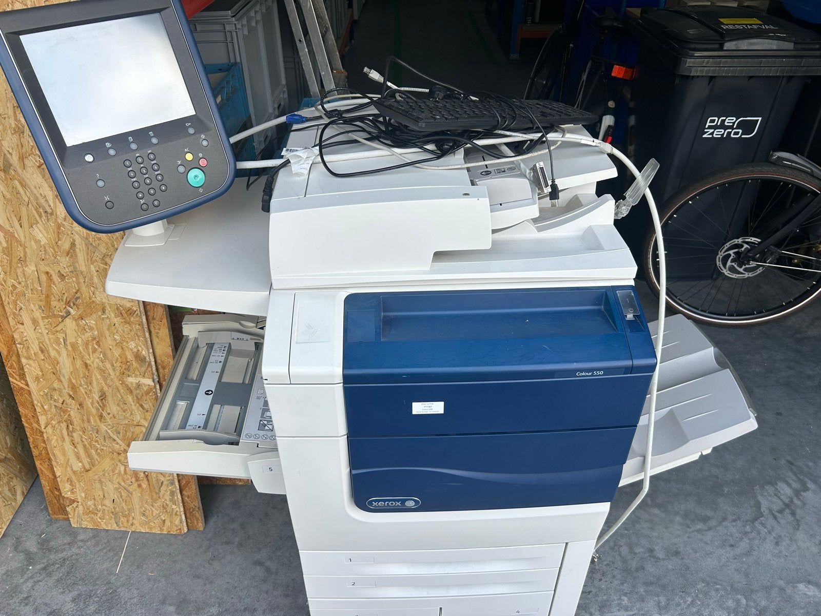 Xerox Color 550 All-in-One Printer met EX560 Fiery Server, Gebruikt, All-in-one, Kleur printen, Ophalen of Verzenden