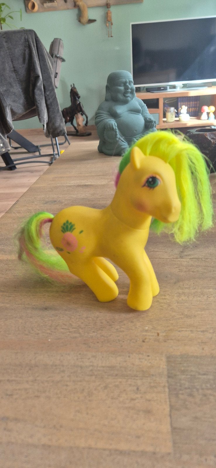 My Little Pony Tropical Toottie Tails 1987 China, Ophalen of Verzenden, Gebruikt, Meisje