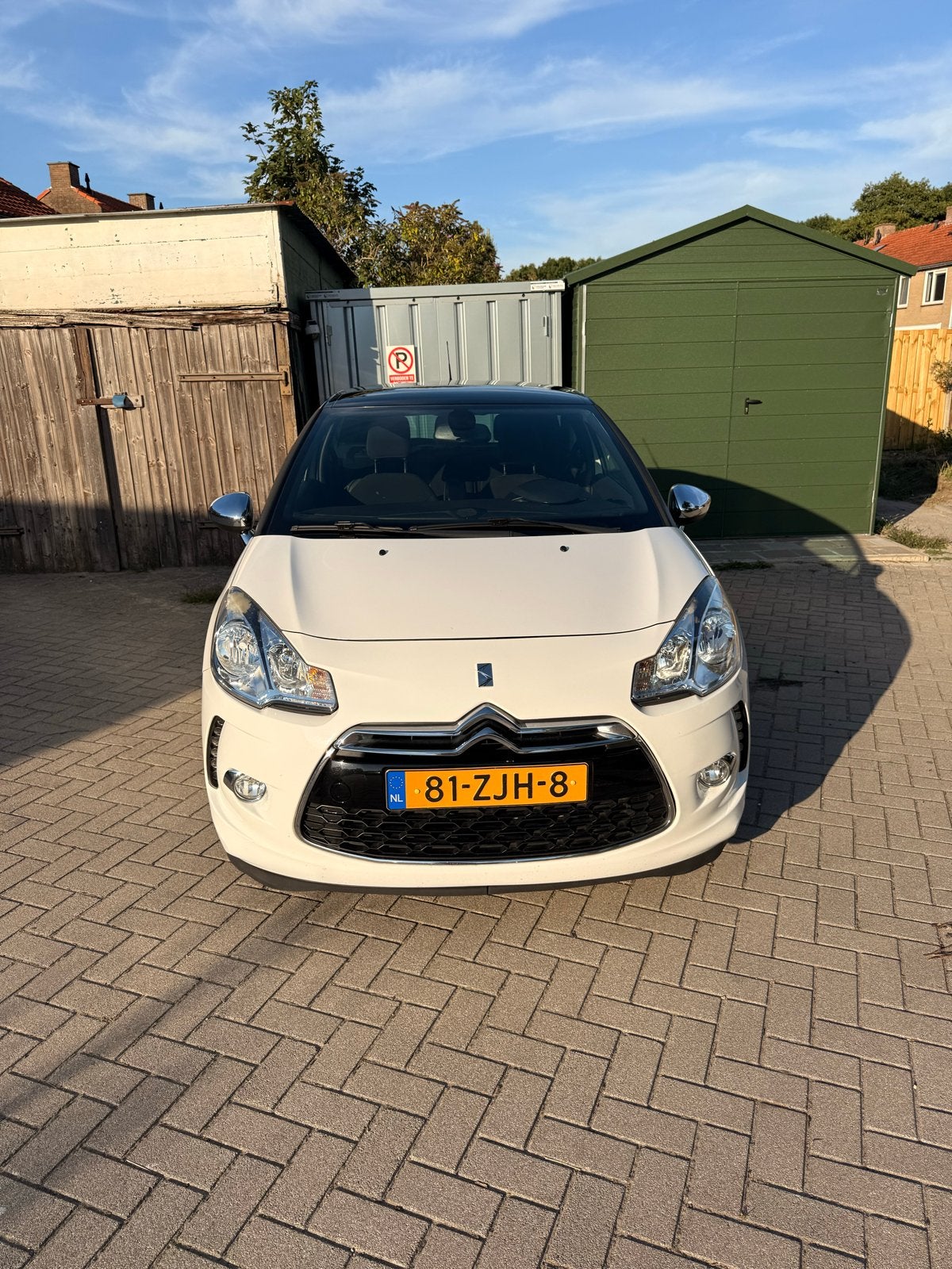 Citroën DS3 1.2 VTI 2012 Wit, Auto's, Voorwielaandrijving, 40 €/maand, 1199 cc, Wit