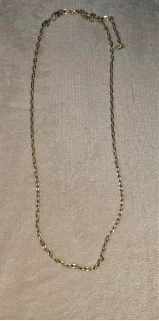 Pandora Goud vergulde ketting 70cm van, Ophalen, Overige materialen, Verstelbaar, Nieuw