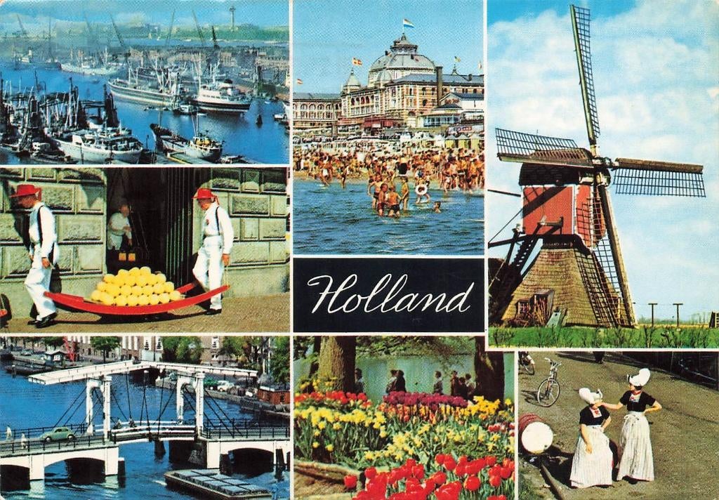 Holland, Ophalen of Verzenden, 1980 tot heden, Gelopen, Zuid-Holland