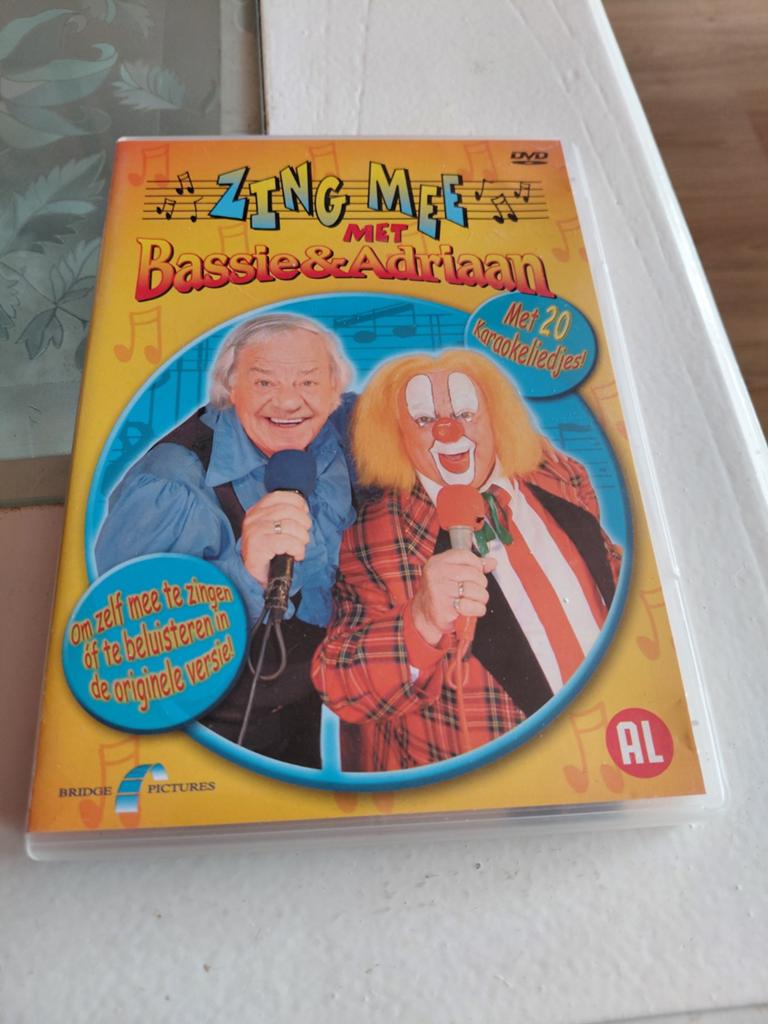 Zing mee met Bassie en Adriaan dvd., Gebruikt, Alle leeftijden, Ophalen of Verzenden, Komedie