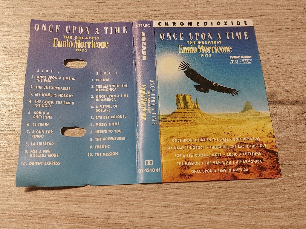 ONCE UPON A TIME - THE GREATEST ENNIO MORRICONE HITS (MC), Filmmuziek en Soundtracks, 1 bandje, Ophalen of Verzenden, Zo goed als nieuw
