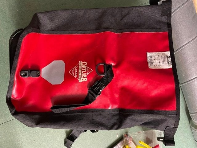 Ortlieb fietstassen - 2 stuks voor - rood, Ophalen, Gebruikt, Ortlieb Classic