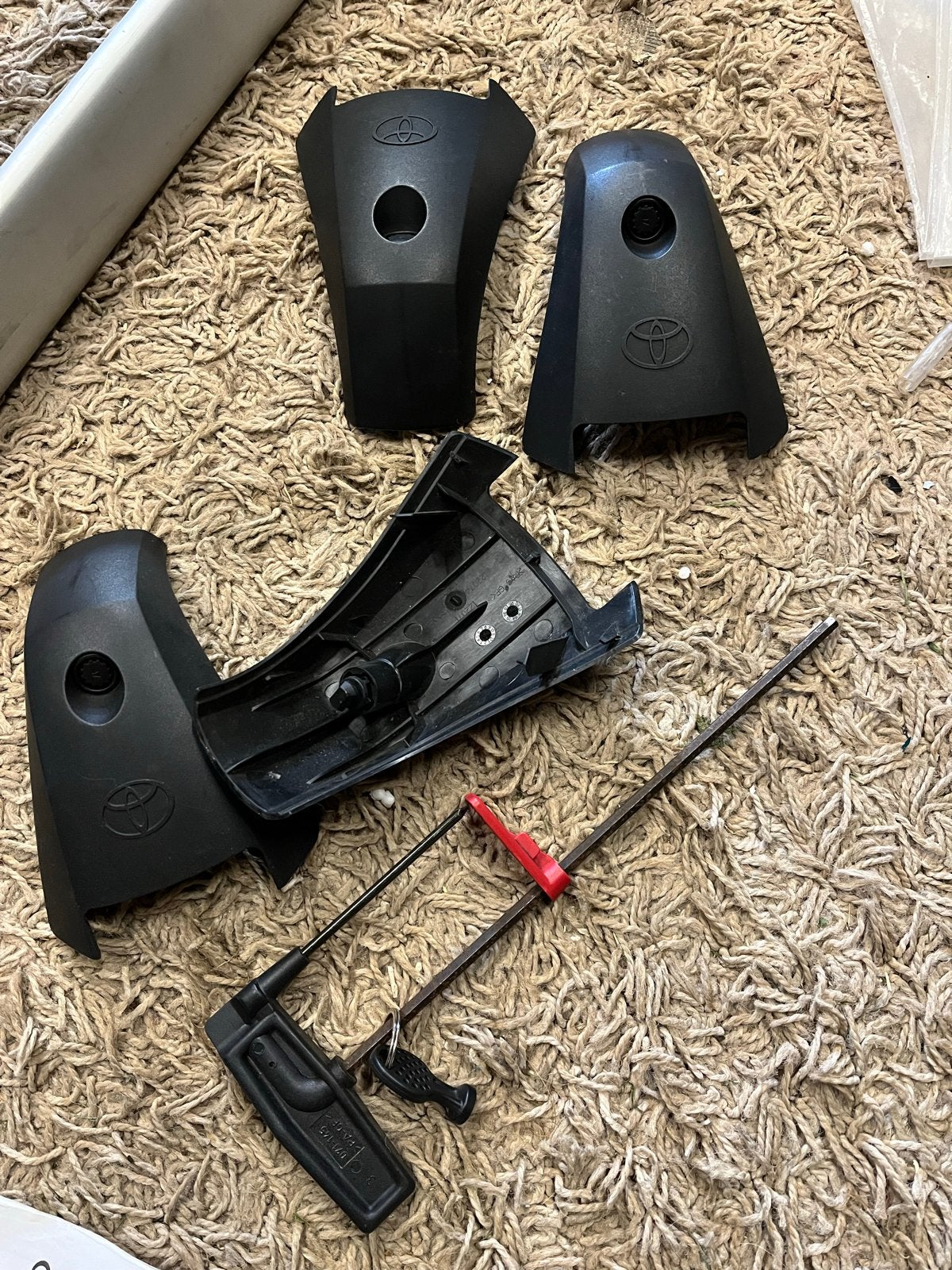 Dakdragers voor Toyota Corolla Verso (2004), Auto diversen, Ophalen of Verzenden, Gebruikt