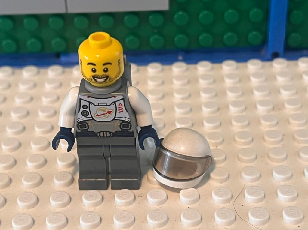 Lego minifiguur classic space astronaut, Ophalen of Verzenden