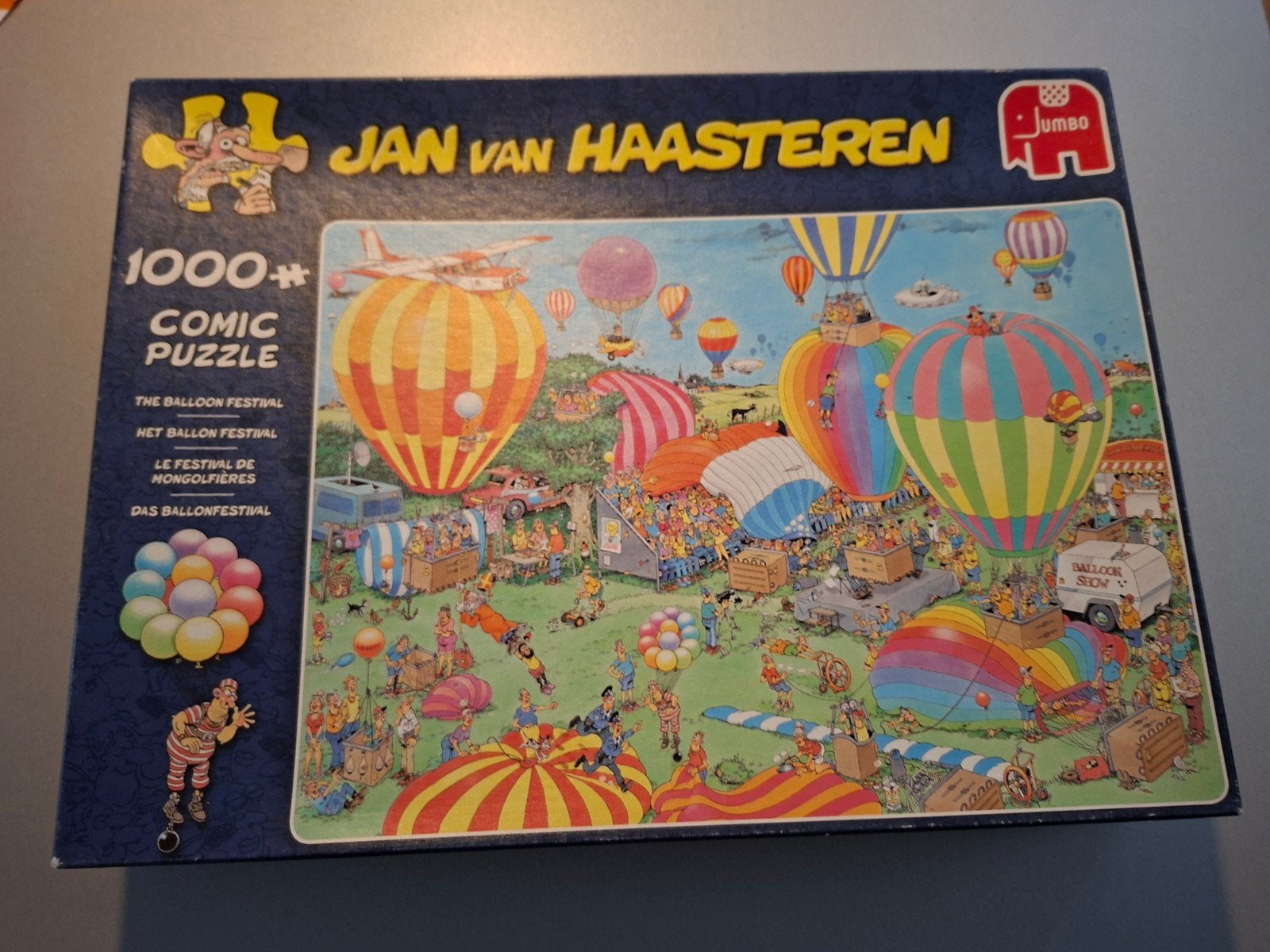 Jan van Haasteren 1000 stukjes, Ophalen of Verzenden, 500 t/m 1500 stukjes, Zo goed als nieuw