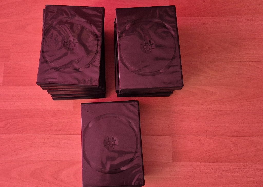Lege DVD hoesjes 16 stuks, Cd's en Dvd's, Alle leeftijden, Ophalen of Verzenden, Zo goed als nieuw