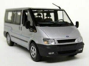 Ford Transit Tourneo Van 2001 Zilver, Ophalen of Verzenden, Nieuw, Auto, MiniChamps