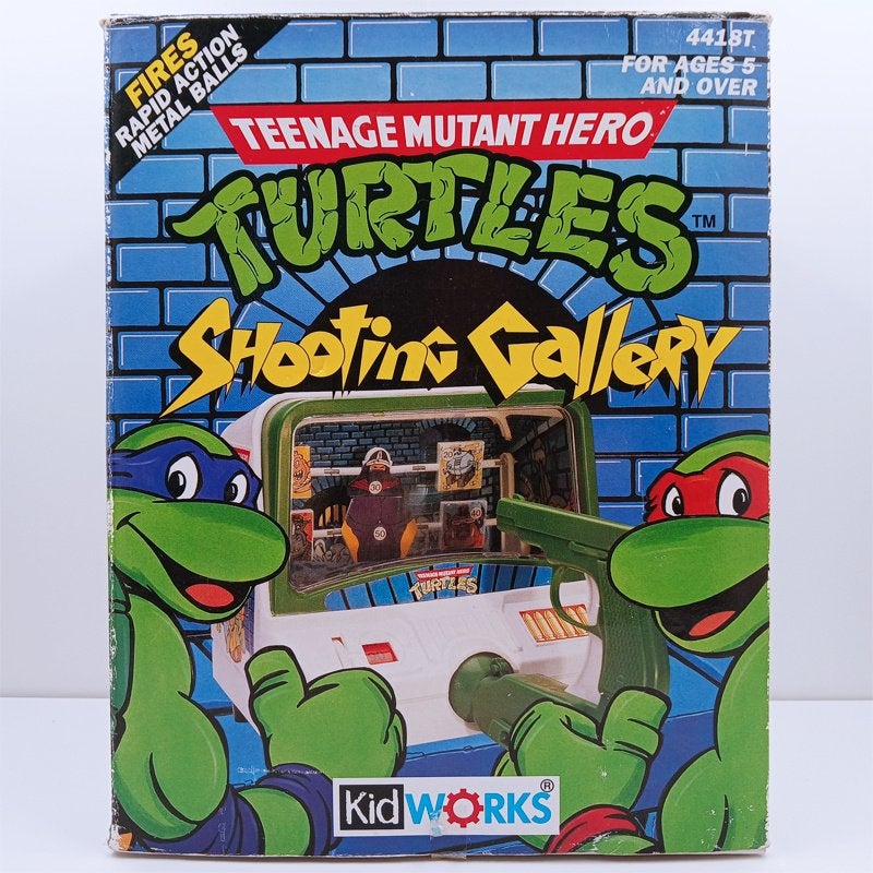 TMNT Shooting Gallery Mirage Studios 1990 Arcade, Verzamelen, Speelgoed, Zo goed als nieuw, Ophalen of Verzenden