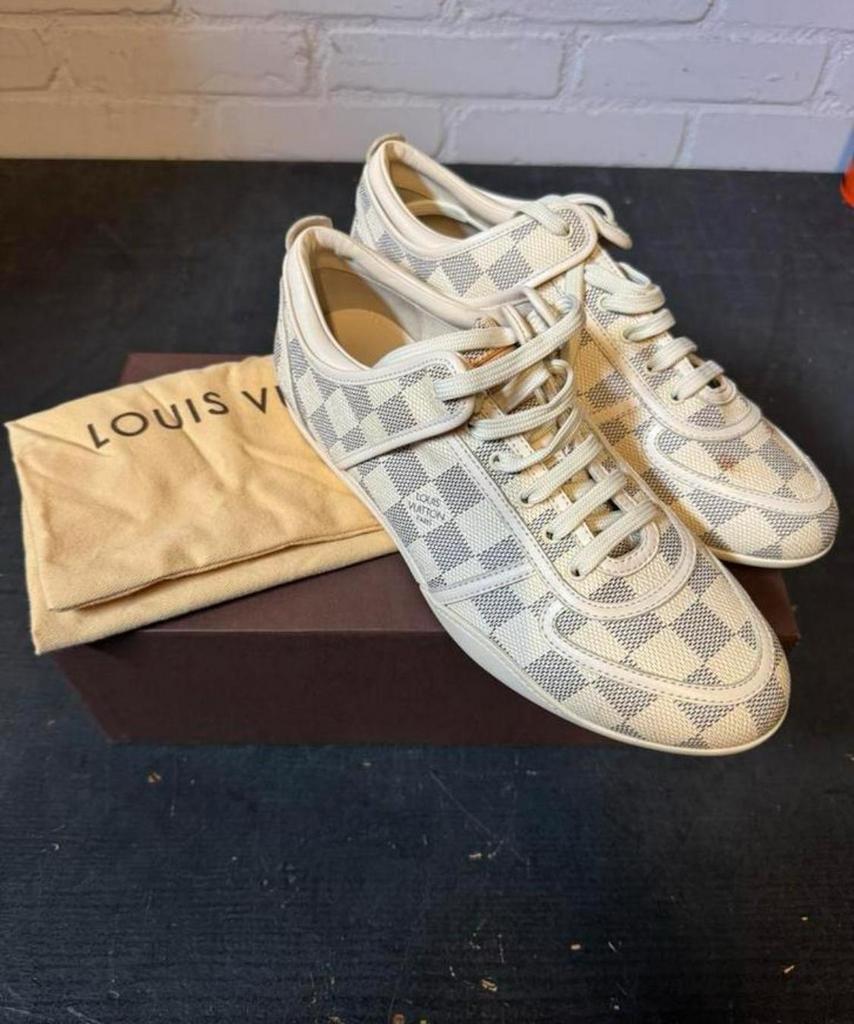 Louis Vuitton sneakers origineel, Wit, Ophalen of Verzenden, Sneakers of Gympen, Zo goed als nieuw