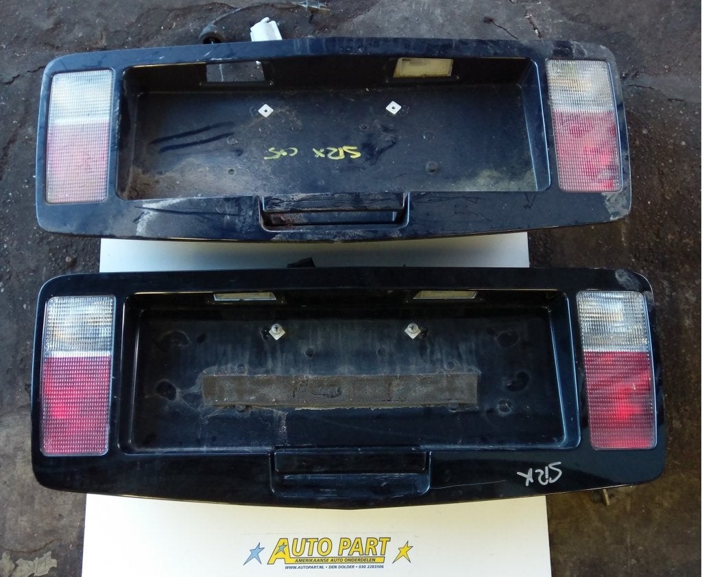 Cadillac SRX kentekenhouder met hendel 2004-2009, Gebruikt, Info@gm.com, Achterklep, Amerikaanse onderdelen