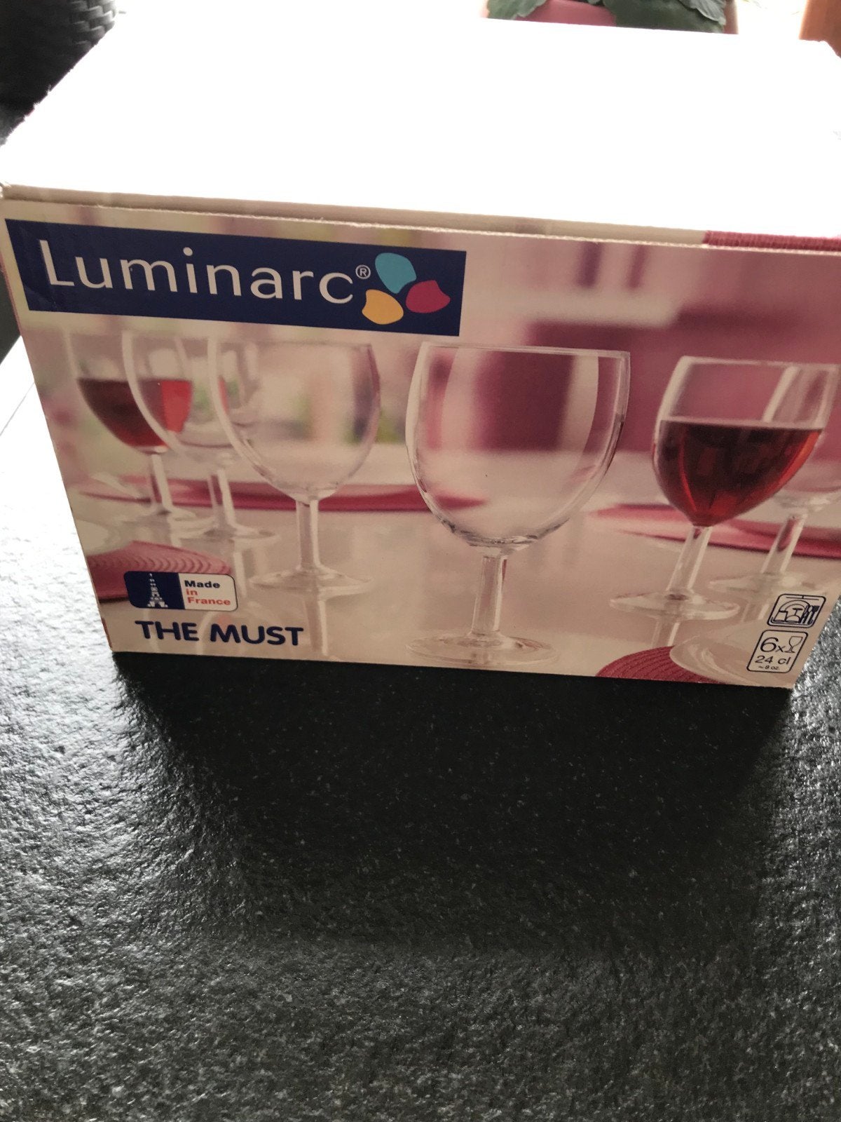 Luminarc 'The Must' wijnglazen - Set van 6 (24 cl), Huis en Inrichting, Nieuw, Ophalen of Verzenden, Overige merken, Glas