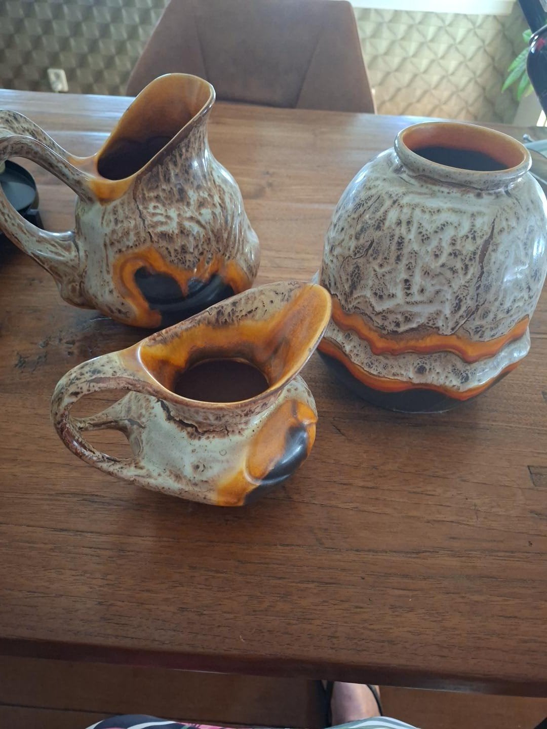 Set van 3 Regina Gouda Stroma vazen/kannen, Ophalen of Verzenden