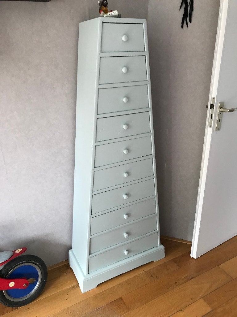 Leuke piramide kast, Huis en Inrichting, Ophalen, Gebruikt, 5 laden of meer, 50 tot 100 cm