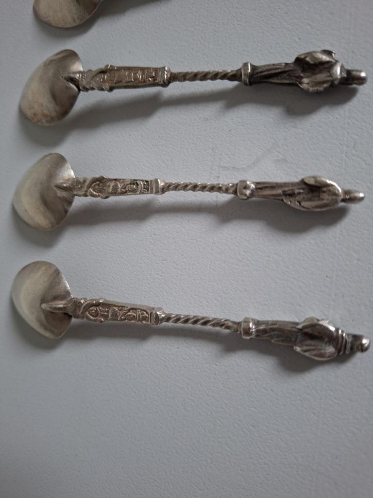 Een set Apostel lepeltjes, Antiek en Kunst, Ophalen