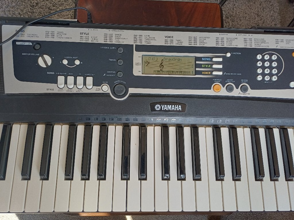 Yamaha YPT-210 keyboard - werkt perfect - weinig gebruikt, Ophalen, Zo goed als nieuw, 61 toetsen, Yamaha