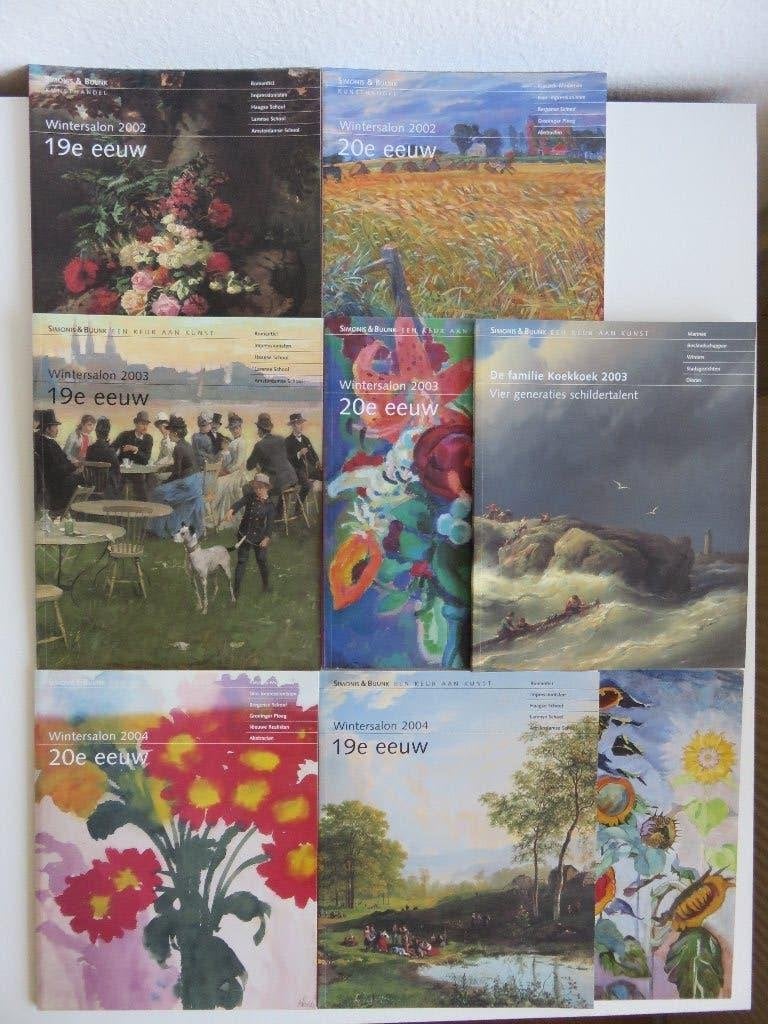7 Simonis en Buunk kunstcatalogi, Boeken, Kunst en Cultuur | Beeldend, Zo goed als nieuw, Schilder- en Tekenkunst, Ophalen of Verzenden