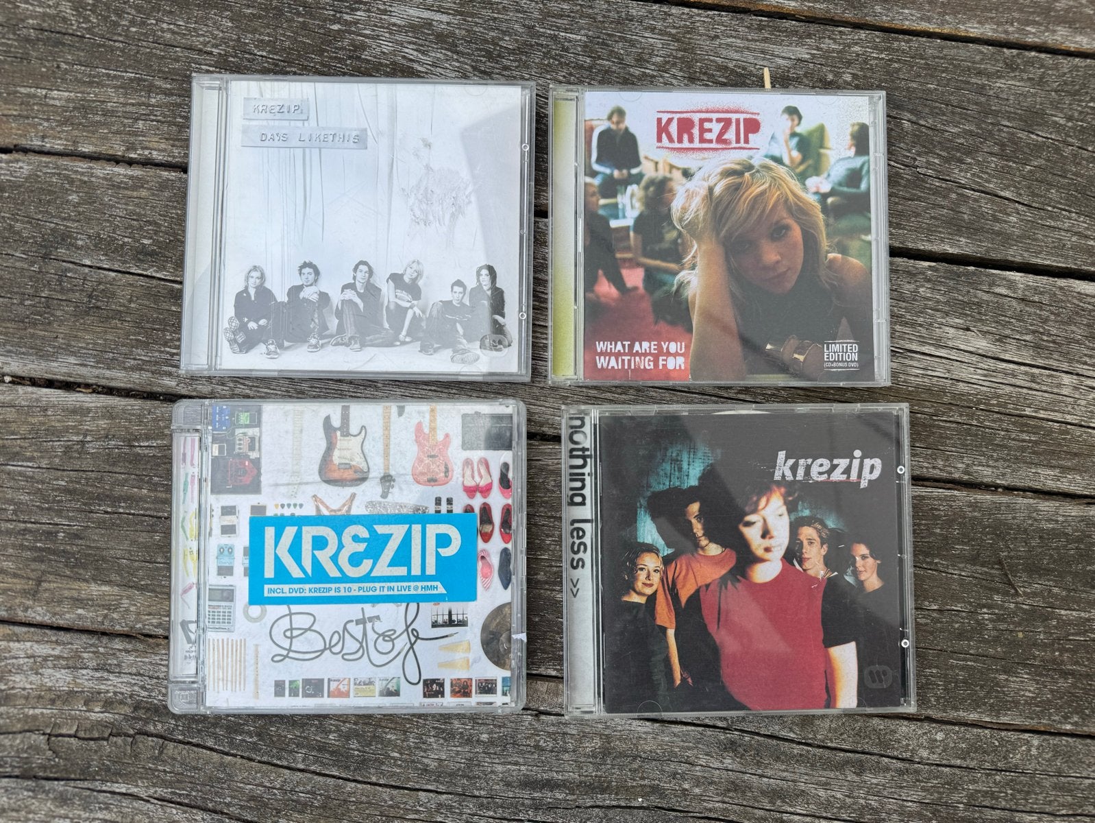 Krezip CD collectie: Best of, Nothing Less, Days Like This, Gebruikt, Pop, Ophalen of Verzenden, Inclusief doosje