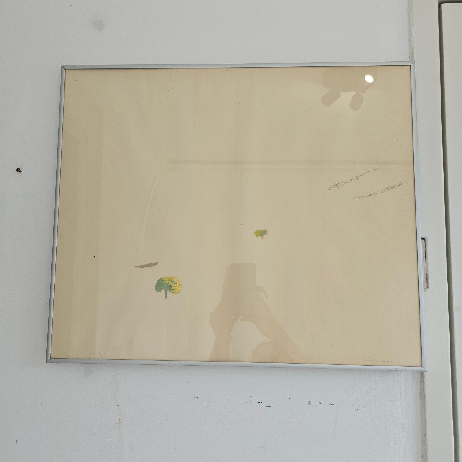 Hans Coumans - Litho "Landschap" (1971) - Nr. 36/190, Ophalen of Verzenden