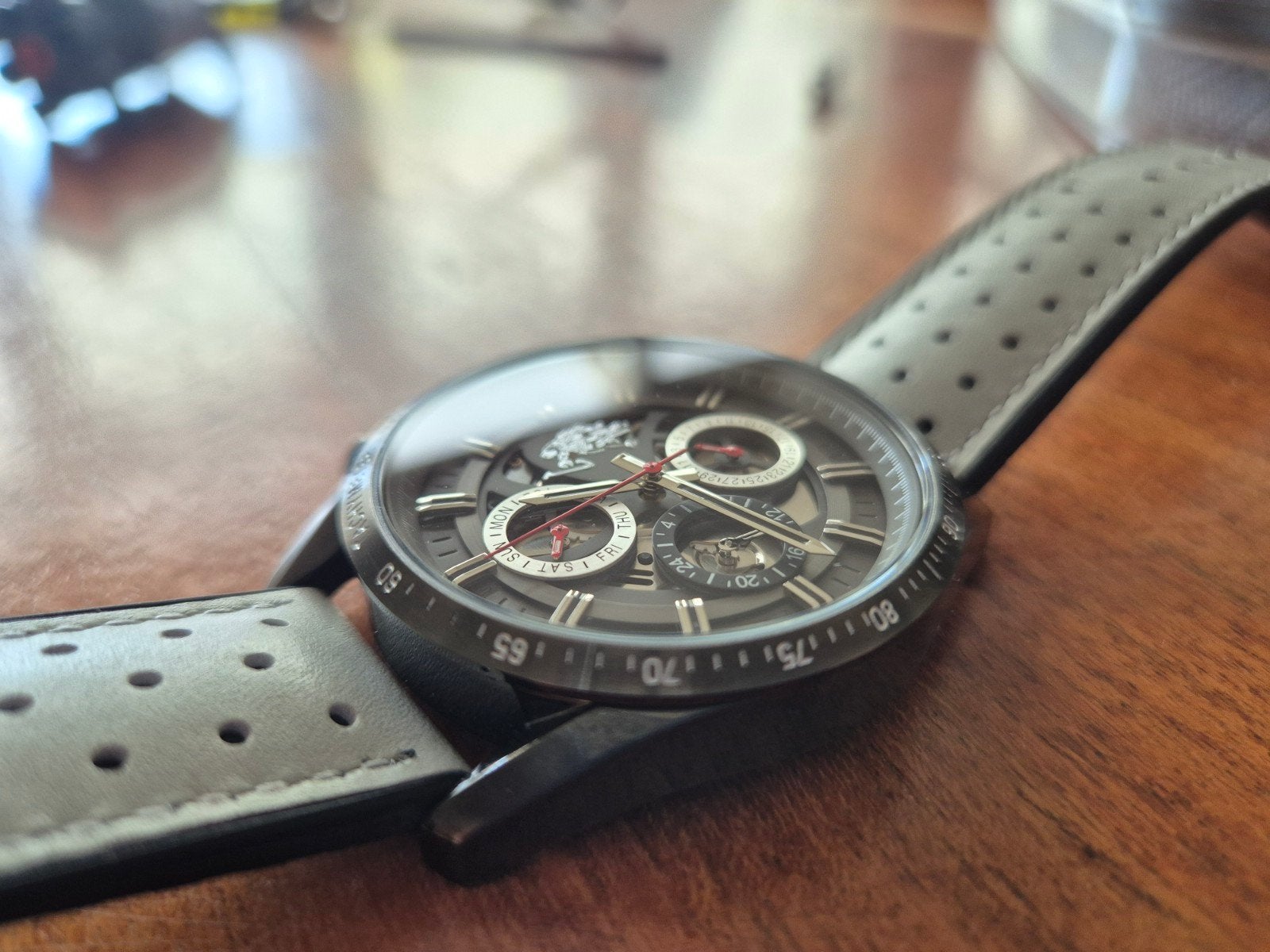 nieuw U.S. Polo Assn. m Mason heren horloge, Overige merken, Leer, Staal, Polshorloge