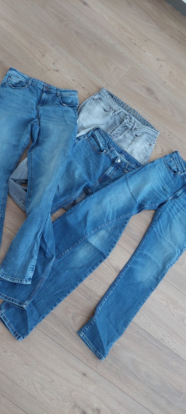 4 spijkerbroeken maat 176, Ophalen of Verzenden, Zo goed als nieuw, Jongen, Broek
