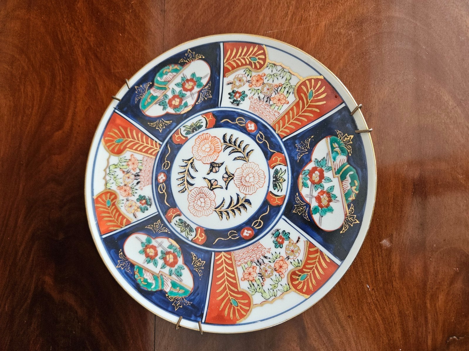 Antiek Japans Imari decoratief bord, Ophalen of Verzenden