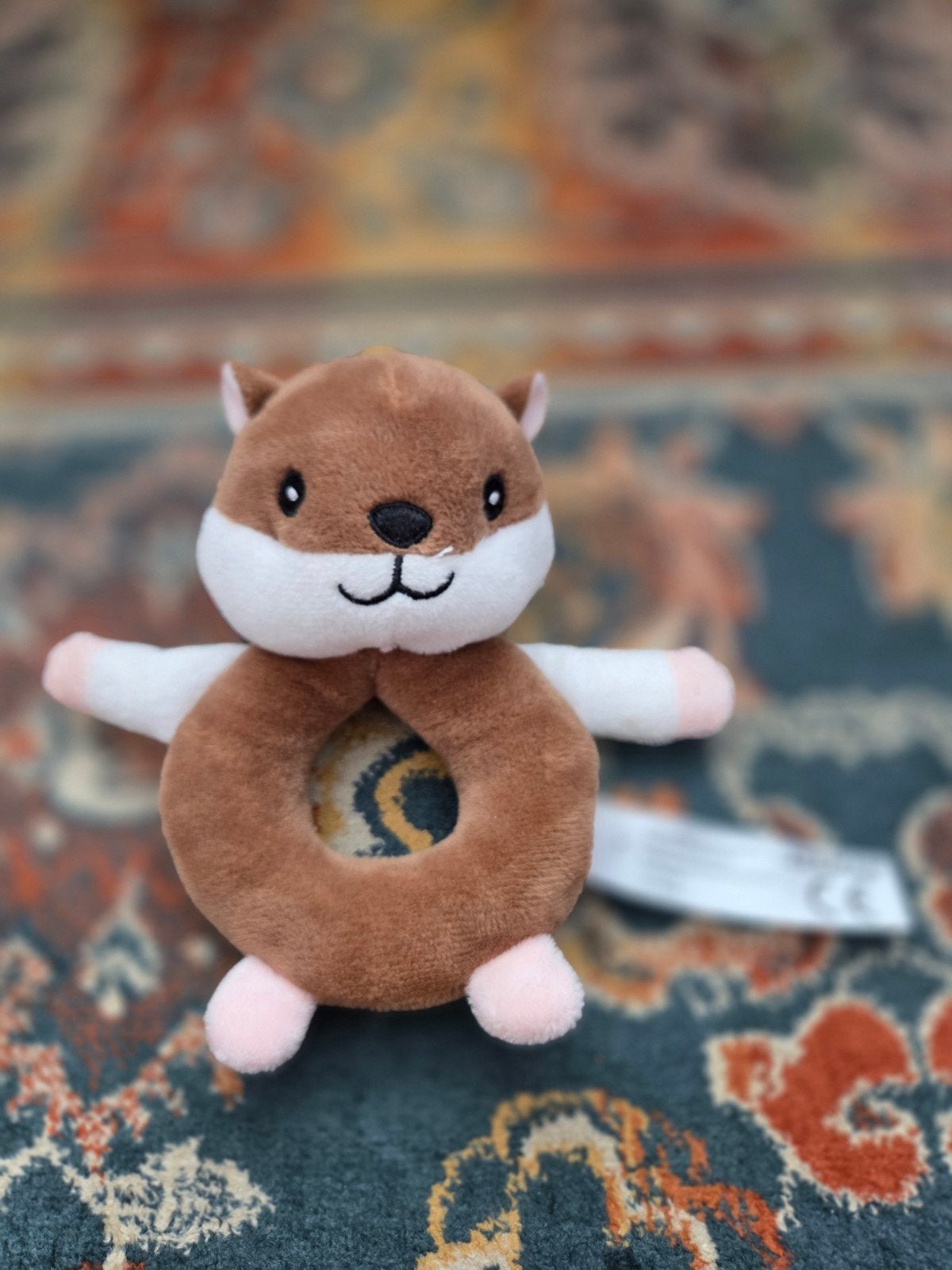 Leuke Hamster Rammelaar voor Baby's, Ophalen of Verzenden, Zo goed als nieuw, Rammelaar, Met geluid