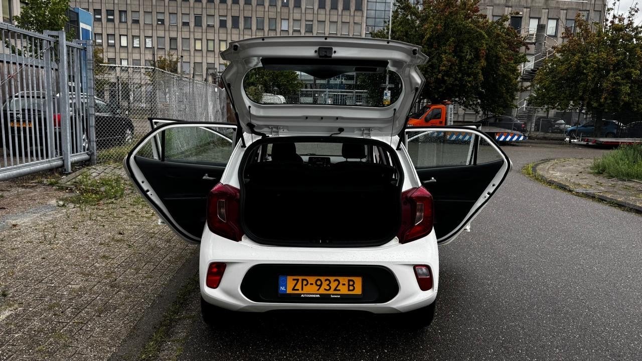 Kia Picanto 1.0 MPi 67pk 4-zits 2019 Wit, Voorwielaandrijving, 4 stoelen, Wit, Origineel Nederlands