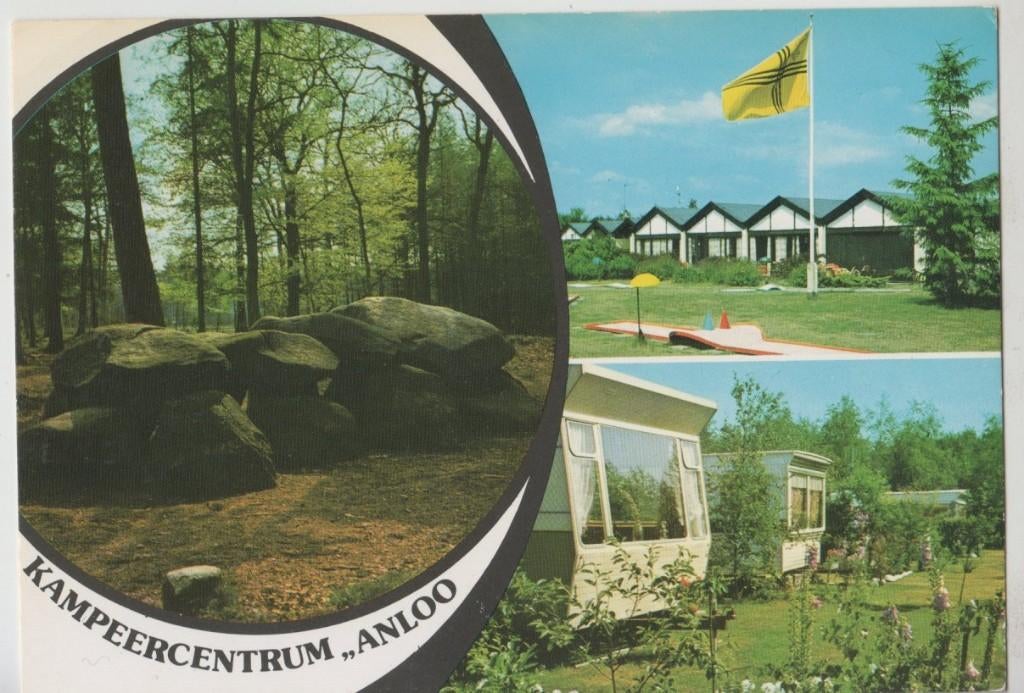 Anloo Hunebed en Kampeercentrum Anloo Ongelopen, Verzenden, 1980 tot heden, Ongelopen, Drenthe