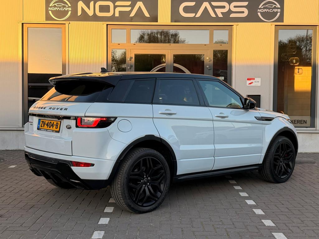 Land Rover Range Rover Evoque 2.0 Si4 Autobiography, 4 cilinders, Met garantie (alle), Wit, Leder