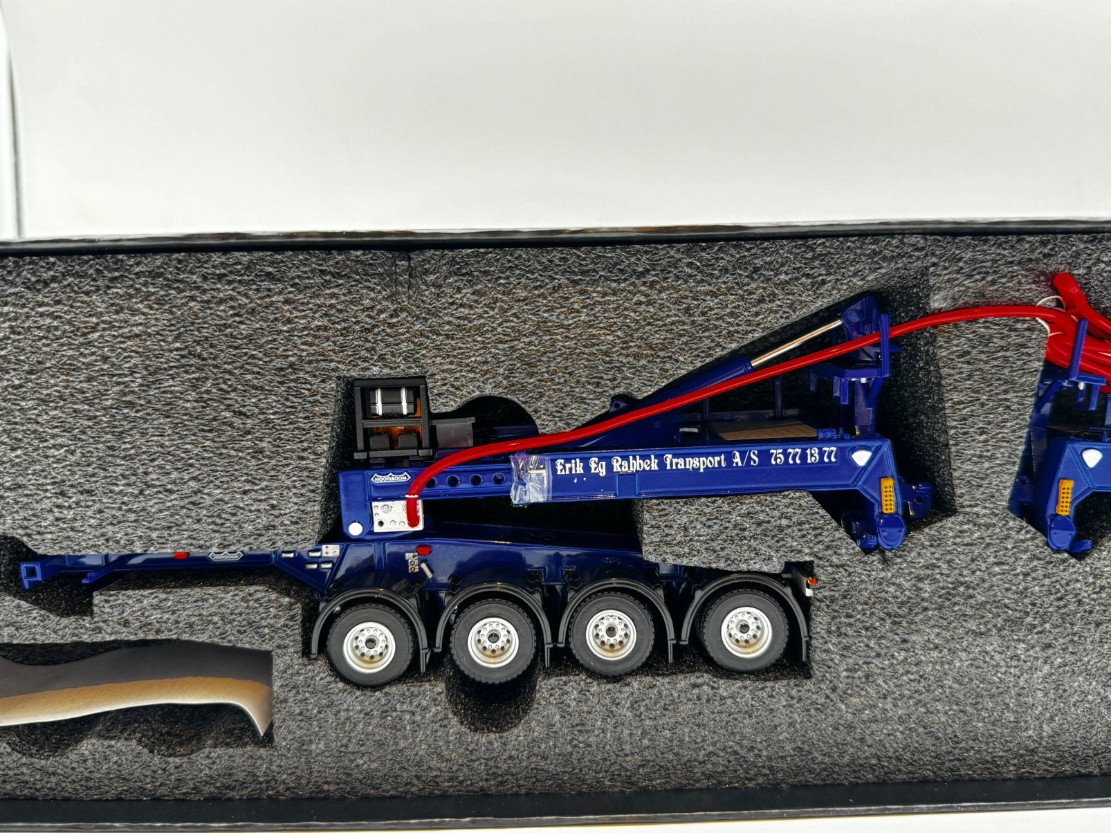 WSI MEGA WINDMILL TRAILER MWT WINDMOLEN ERIK RAHBEK, Hobby en Vrije tijd, Modelauto's | 1:50, ., Nieuw, Ophalen of Verzenden, .