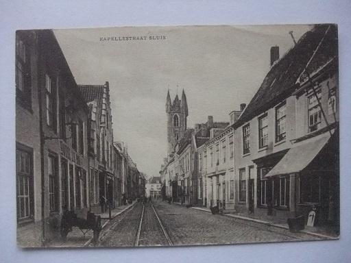 P256 Sluis - Kapellestraat, Verzenden, Voor 1920, Ongelopen, Zeeland