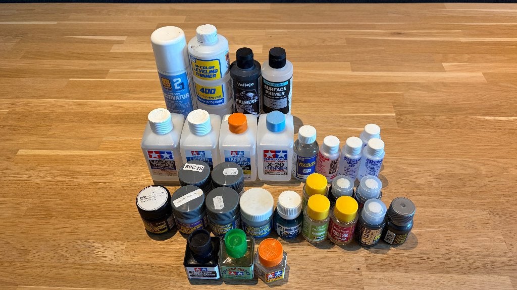 Modelbouw – primers, verf, lijm, masking en polijstmiddelen, Ophalen, Nieuw, Overige typen