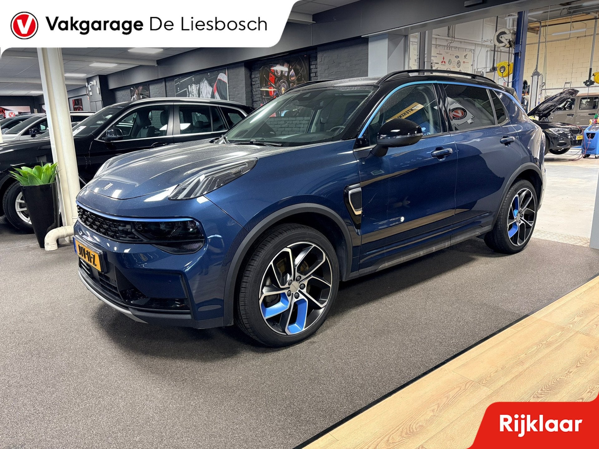 Lynk & Co 01 1.5 / Panorama-dak / 360 Camera / Infinity audi, 12 maanden, Stof, Blauw, Plug-in hybride