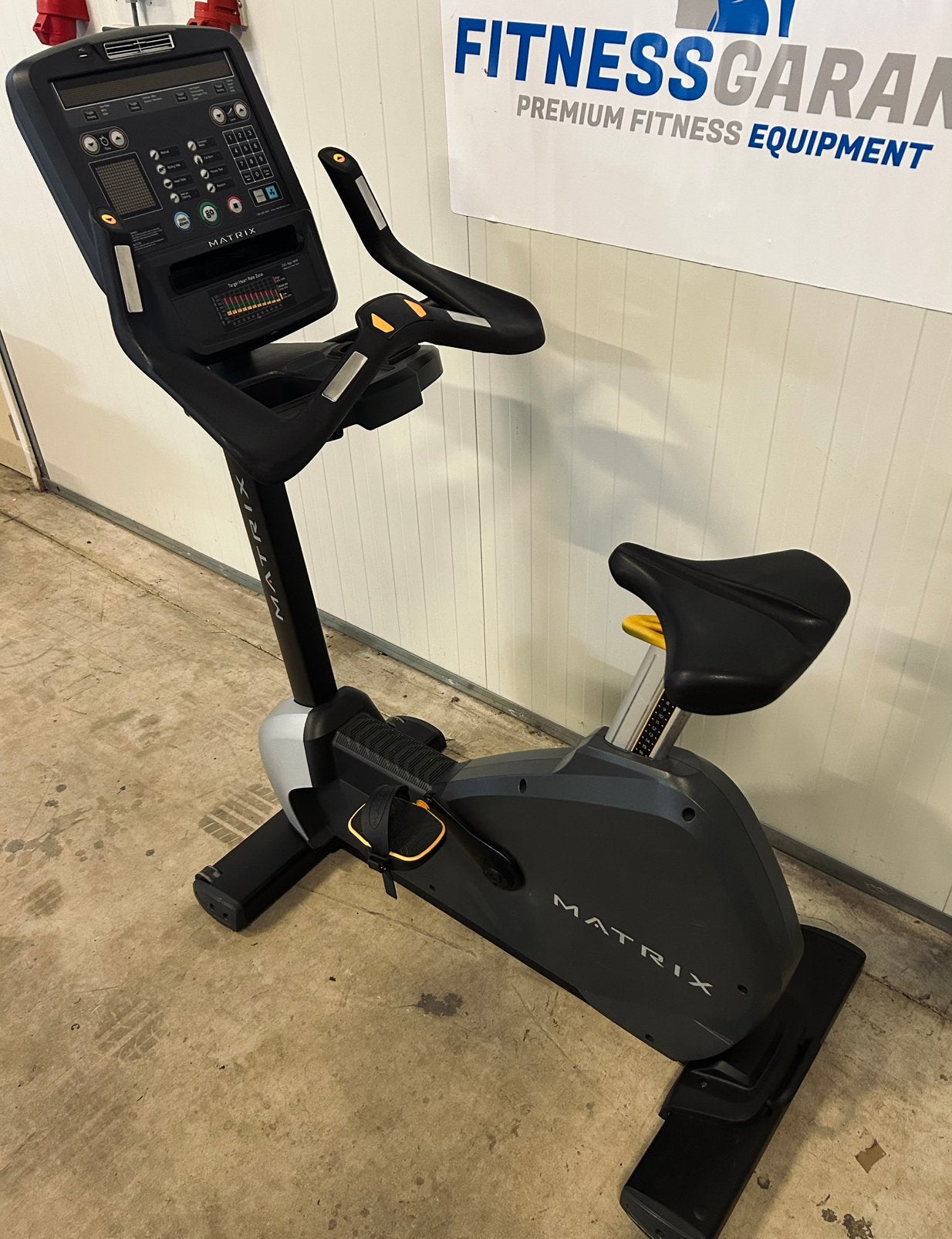 Matrix Fitness U5x Upright Bike Hometrainer Black, Ophalen of Verzenden, Overige typen