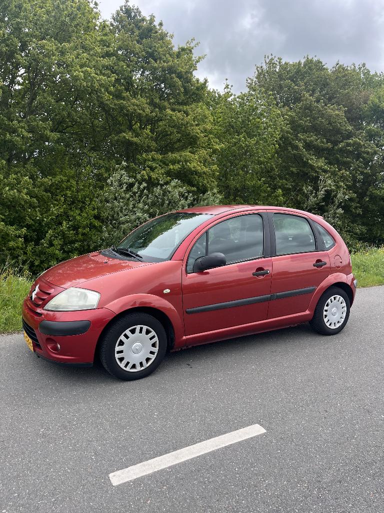 Citroën C3 1.4 I 2009 Rood, Voorwielaandrijving, 989 kg, Origineel Nederlands, Handgeschakeld