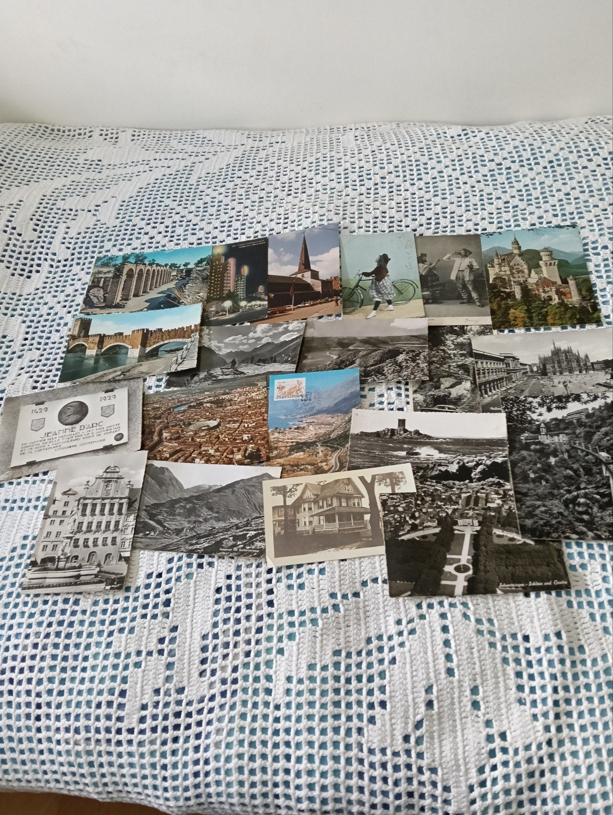Vintage Ansichtkaarten Collectie - Diverse Locaties, Ophalen of Verzenden, Voor 1920, Gelopen