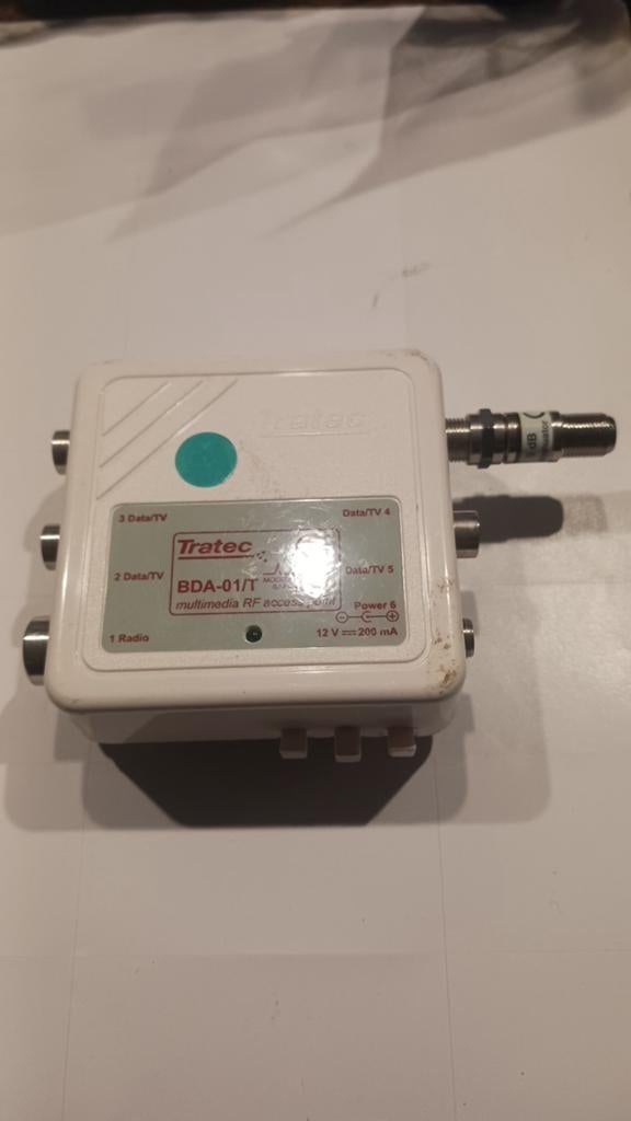 Tratec BDA-01/T Multimedia RF Access Point, Ophalen of Verzenden, Gebruikt, Overige kabels