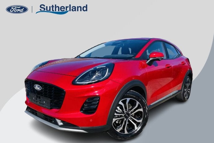 Ford Puma 1.0 EcoBoost Hybrid Titanium 125pk Nieuw Model! Au, Puma, Bedrijf, 1180 kg, Nieuw
