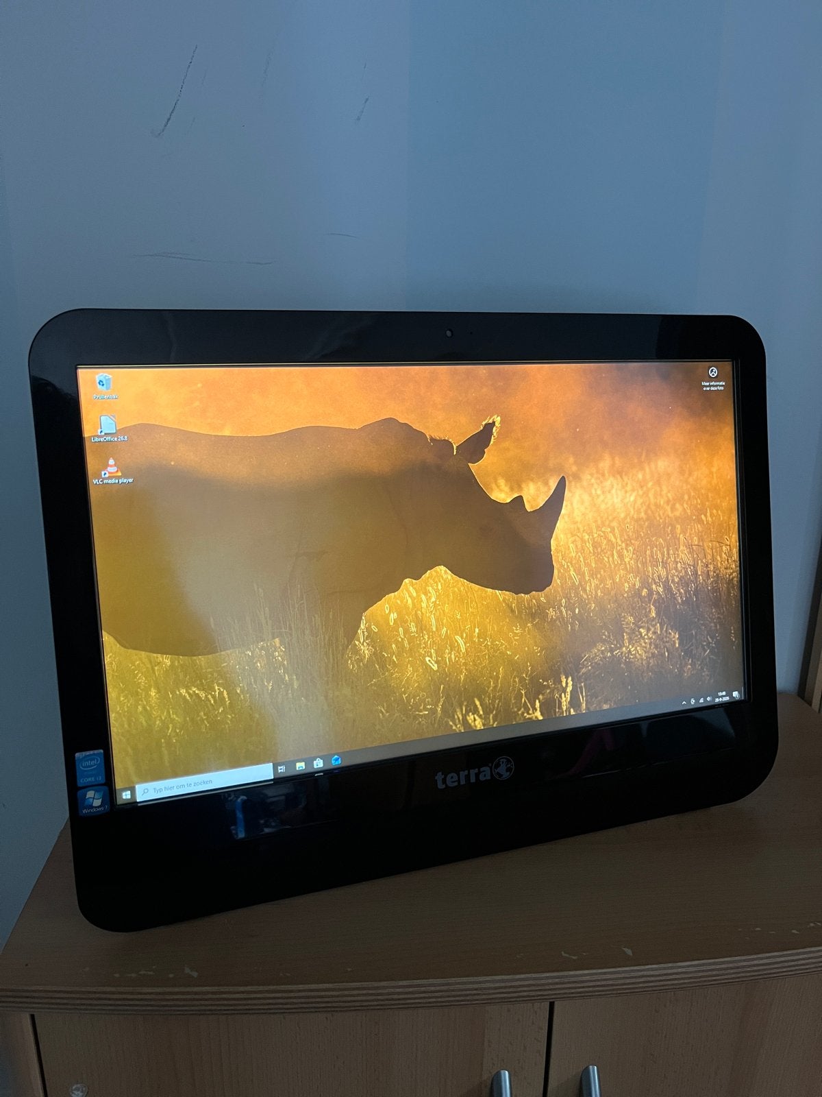 Terra All-in-One PC - Compact en Compleet, Ophalen, Gebruikt, HDD, Met monitor