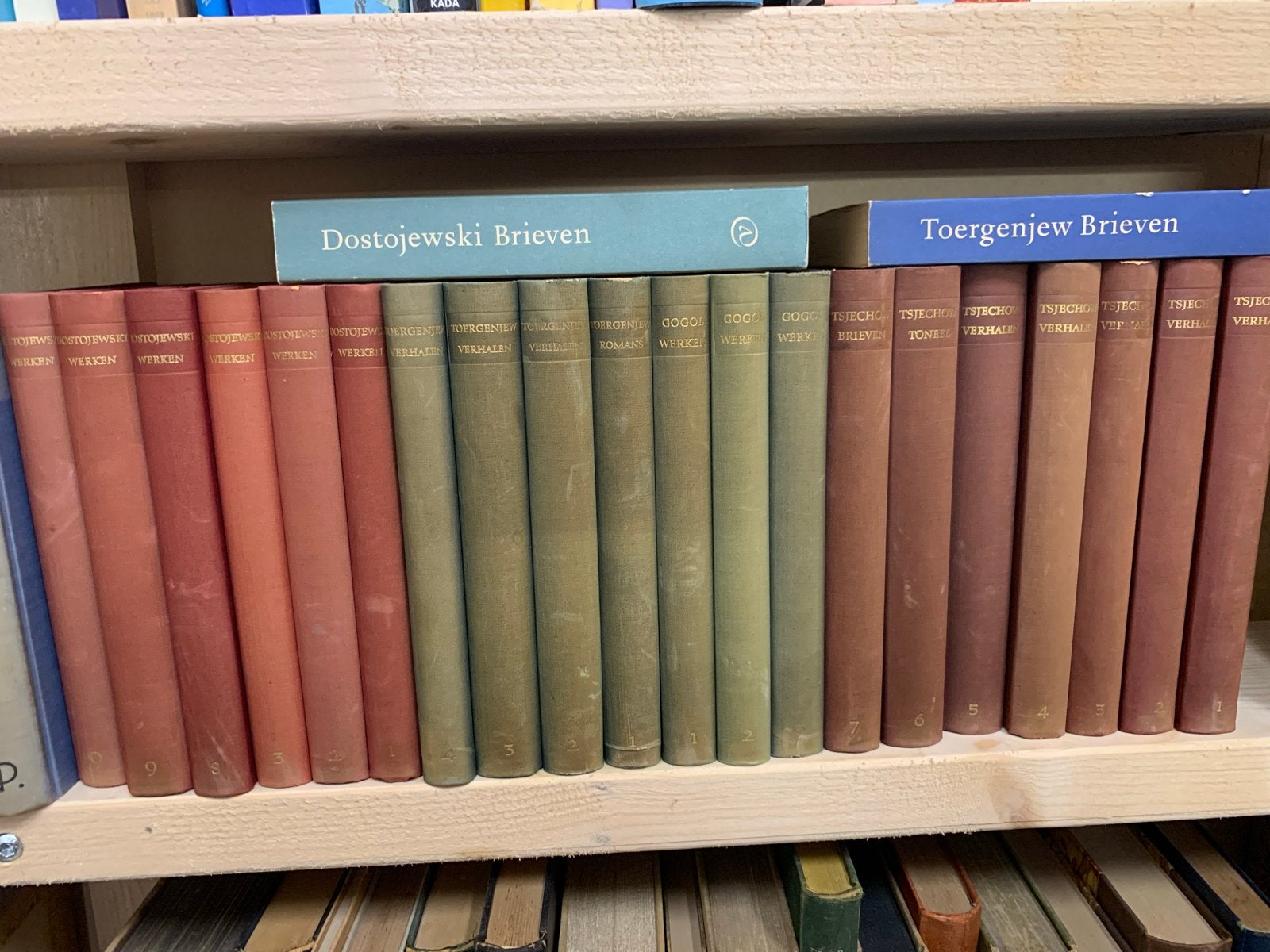 De Russische Bibliotheek - Dostojevski, Toergenjev, Gogol…, Ophalen of Verzenden, Gelezen, Europa overig
